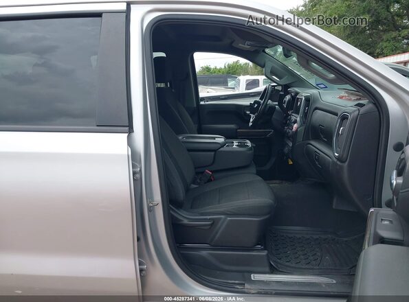 3GCPWCEK4MG283674 2021 CHEVROLET SILVERADO Silver წინა სალონის ხედი