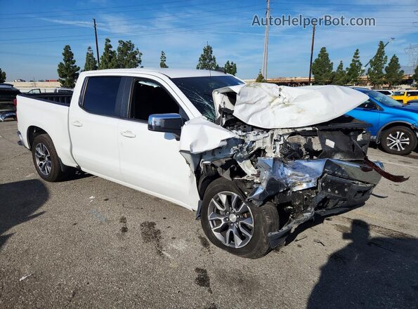 3GCPWCET3LG256473 2020 CHEVROLET SILVERADO White Przód prawy