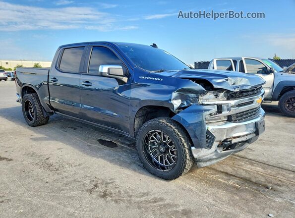 3GCPWCET9LG345528 2020 CHEVROLET SILVERADO Серый Передняя правая четверть