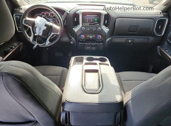 3GCPWCET9LG345528 2020 CHEVROLET SILVERADO Серый Вид панели приборов