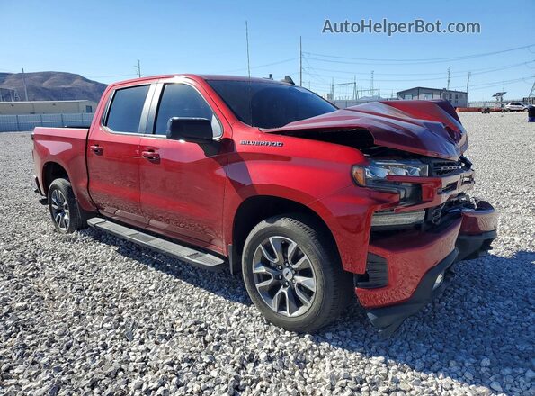 3GCPWDED3MG144840 2021 CHEVROLET SILVERADO Red Front right