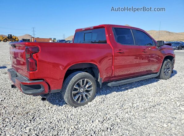 3GCPWDED3MG144840 2021 CHEVROLET SILVERADO Red Rear right