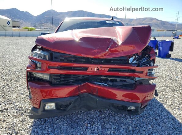 3GCPWDED3MG144840 2021 CHEVROLET SILVERADO Red Front view
