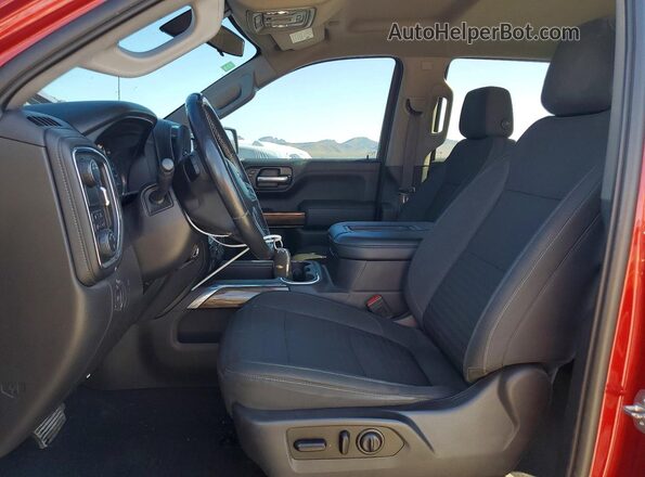 3GCPWDED3MG144840 2021 CHEVROLET SILVERADO Red Front interior view
