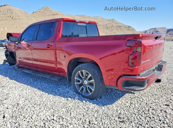 3GCPWDED3MG144840 2021 CHEVROLET SILVERADO Red Rear left