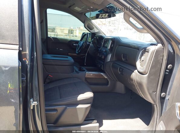 3GCPWDED4LG241754 2020 CHEVROLET SILVERADO Серый Вид салона спереди