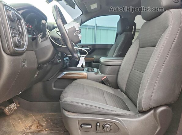 3GCPWDED8LG433355 2020 CHEVROLET SILVERADO Черный Вид салона спереди