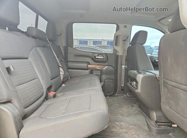 3GCPWDED8LG433355 2020 CHEVROLET SILVERADO Черный Вид задних сидений