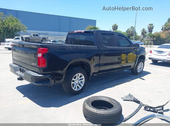 3GCPWDED9KG246821 2019 CHEVROLET SILVERADO Black Հետևի աջ