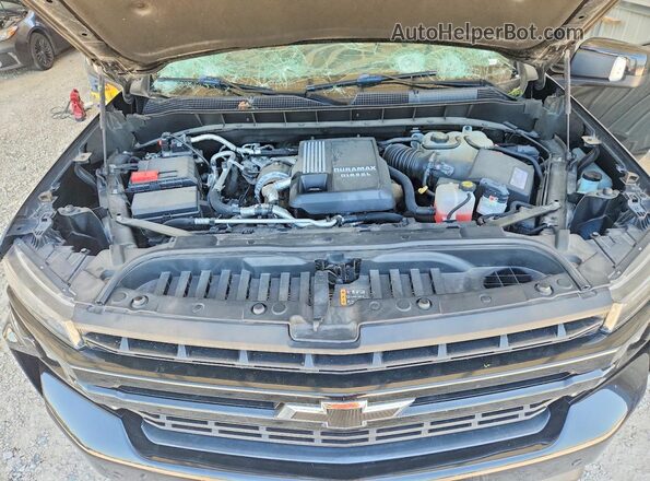 3GCPWDET4MG233579 2021 CHEVROLET SILVERADO Black Սալոնի հետևի տեսք