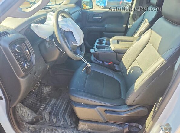 3GCPYAEK2NG173867 2022 CHEVROLET SILVERADO White Vista interior delantera