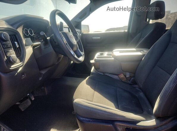 3GCPYBEK5MG328948 2021 CHEVROLET SILVERADO White Вид салону спереду