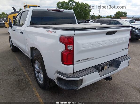 3GCPYBEK7MG446967 2021 CHEVROLET SILVERADO White Tył lewy