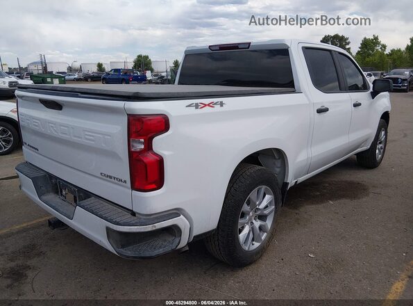 3GCPYBEK7MG446967 2021 CHEVROLET SILVERADO White Tył prawy
