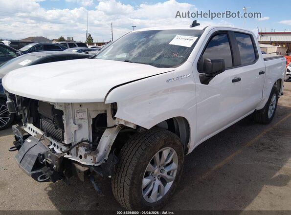 3GCPYBEK7MG446967 2021 CHEVROLET SILVERADO White Przód lewy
