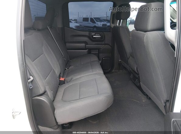 3GCPYBEK7MG446967 2021 CHEVROLET SILVERADO White Widok naklejki z numerem VIN