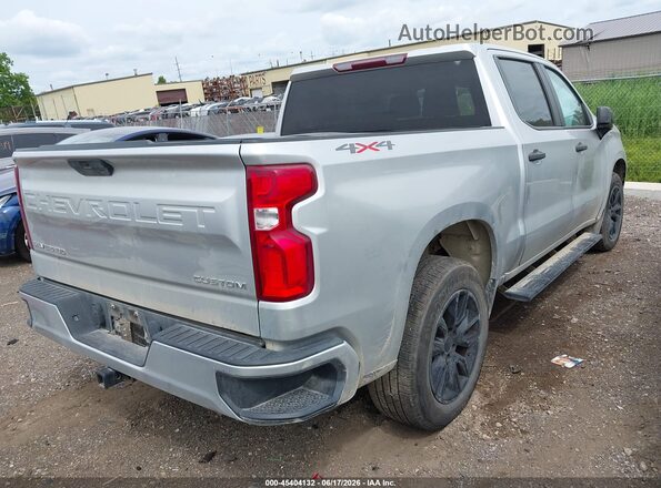 3GCPYBEK8LG379987 2020 CHEVROLET SILVERADO Silver Задня права чверть