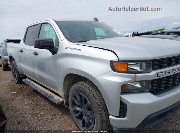 3GCPYBEK8LG379987 2020 CHEVROLET SILVERADO Silver Вид задньої частини салону