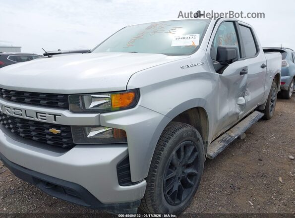 3GCPYBEK8LG379987 2020 CHEVROLET SILVERADO Silver Вид спереду