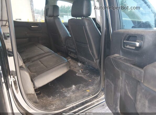 3GCPYCEF0KG129151 2019 CHEVROLET SILVERADO Black VIN sticker view
