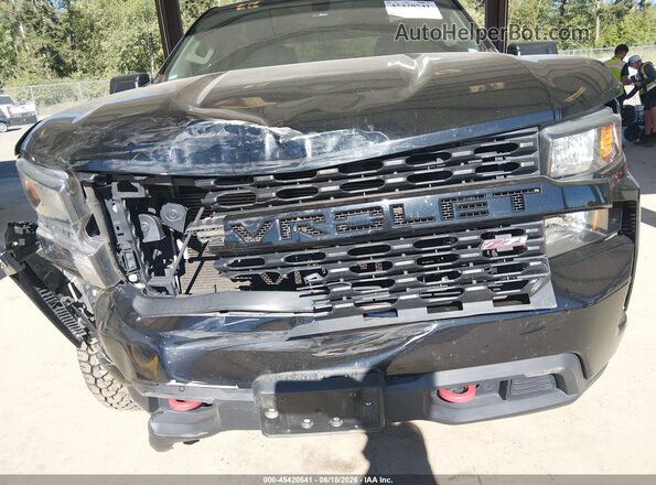3GCPYCEF0KG129151 2019 CHEVROLET SILVERADO Black Front view