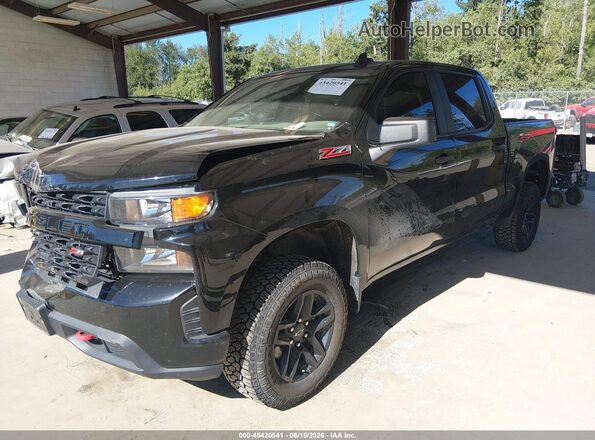 3GCPYCEF0KG129151 2019 CHEVROLET SILVERADO Black Front left