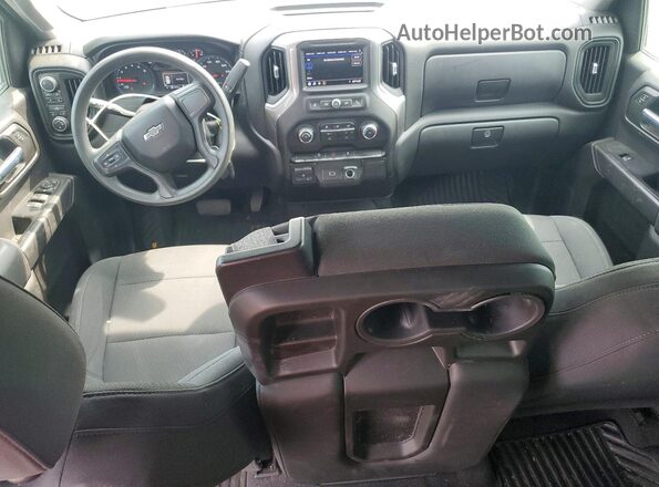 3GCPYCEF1LG124753 2020 CHEVROLET SILVERADO Black Dashboard view