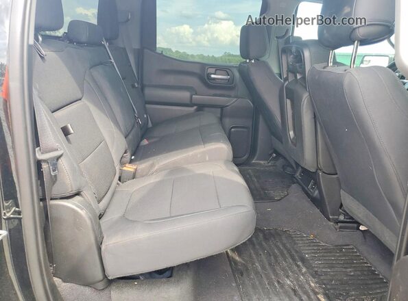 3GCPYCEF1LG124753 2020 CHEVROLET SILVERADO Black Rear seats view