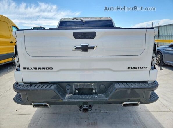 3GCPYCEF3MG437577 2021 CHEVROLET SILVERADO White Widok z tyłu