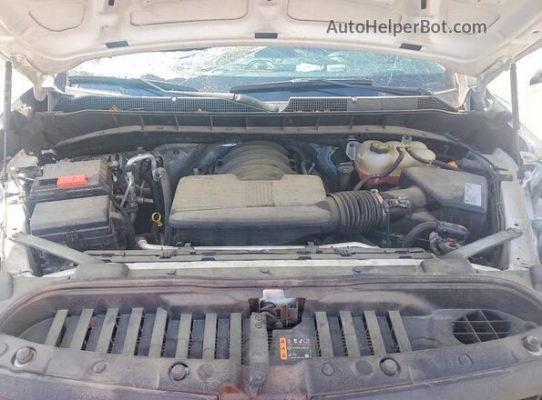 3GCPYCEF4MG338802 2021 CHEVROLET SILVERADO White უკანა სალონის ხედი