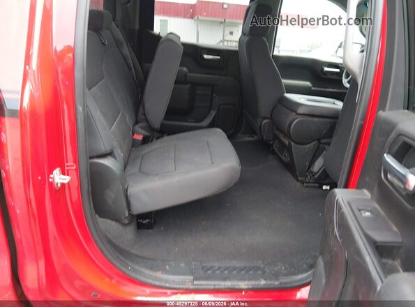 3GCPYCEF8LG434172 2020 CHEVROLET SILVERADO Red Вид наклейки з VIN-кодом