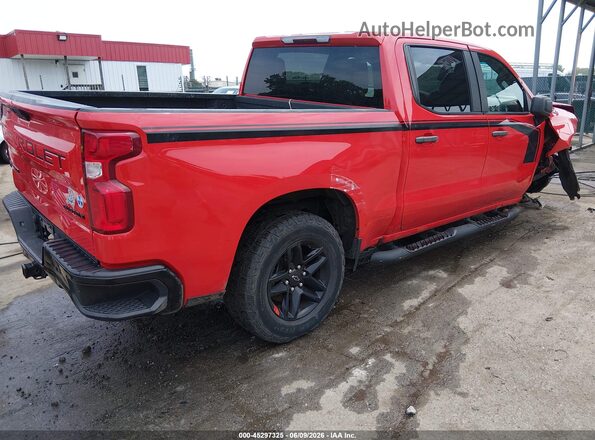 3GCPYCEF8LG434172 2020 CHEVROLET SILVERADO Red Задня права чверть
