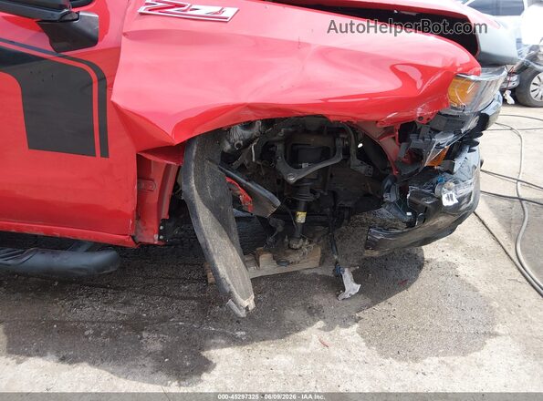 3GCPYCEF8LG434172 2020 CHEVROLET SILVERADO Red Вид спереду