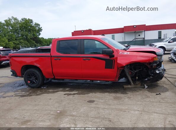 3GCPYCEF8LG434172 2020 CHEVROLET SILVERADO Red Вид задньої частини салону