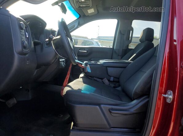 3GCPYCEH8LG236872 2020 CHEVROLET SILVERADO Красный Вид салона спереди