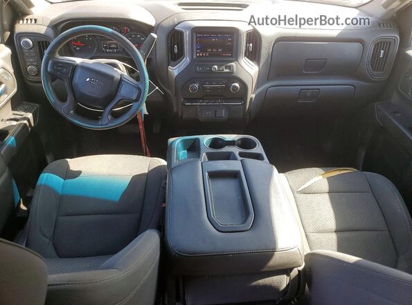 3GCPYCEH8LG236872 2020 CHEVROLET SILVERADO Красный Вид панели приборов