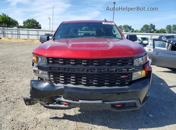 3GCPYCEH8LG236872 2020 CHEVROLET SILVERADO Красный Вид спереди