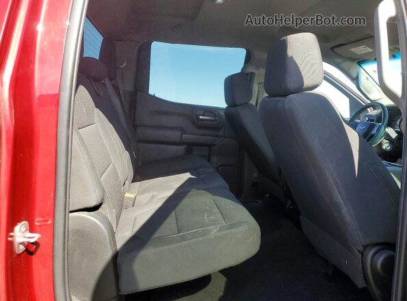 3GCPYCEH8LG236872 2020 CHEVROLET SILVERADO Красный Вид задних сидений