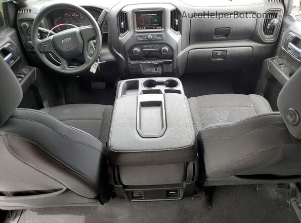 3GCPYCEK8NG111918 2022 CHEVROLET SILVERADO Blue წინა პანელის ხედი