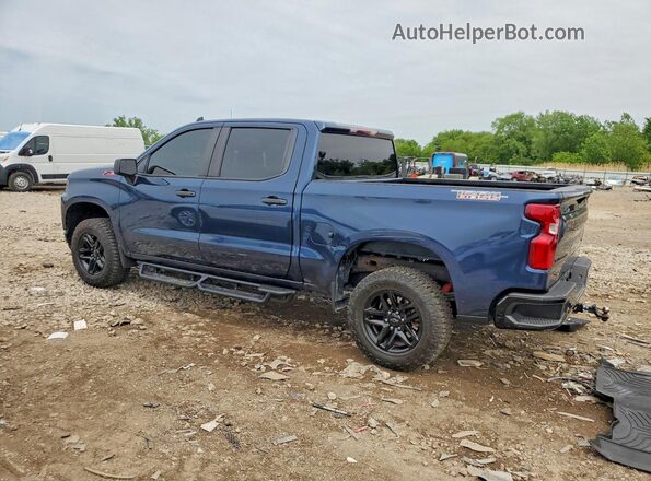 3GCPYCEK8NG111918 2022 CHEVROLET SILVERADO Blue უკანა მარცხენა