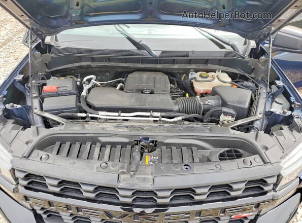 3GCPYCEK8NG111918 2022 CHEVROLET SILVERADO Blue უკანა სალონის ხედი