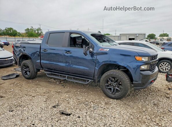 3GCPYCEK8NG111918 2022 CHEVROLET SILVERADO Blue წინა მარჯვენა
