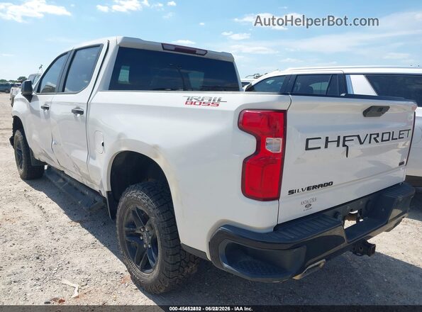 3GCPYCEL0MG166287 2021 CHEVROLET SILVERADO Белый Задняя левая четверть