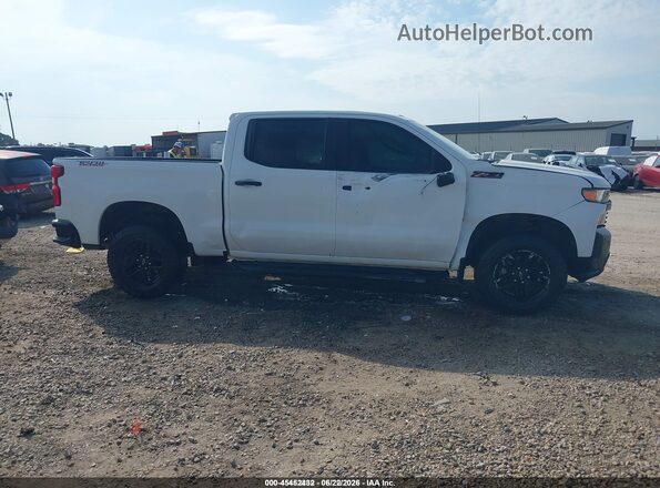 3GCPYCEL0MG166287 2021 CHEVROLET SILVERADO Белый Вид задней части салона