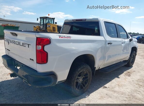 3GCPYCEL0MG166287 2021 CHEVROLET SILVERADO Белый Задняя правая четверть