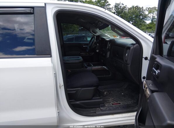3GCPYCELXNG200124 2022 CHEVROLET SILVERADO White წინა სალონის ხედი