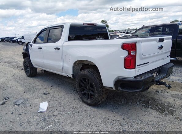 3GCPYCELXNG200124 2022 CHEVROLET SILVERADO White უკანა მარცხენა