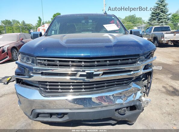 3GCPYDEK5LG355092 2020 CHEVROLET SILVERADO Blue ხელსაწყოთა პანელის ხედი