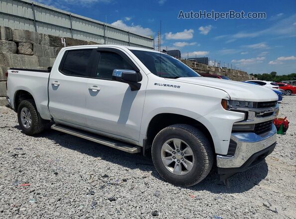 3GCPYDEKXKG146686 2019 CHEVROLET SILVERADO White Front right