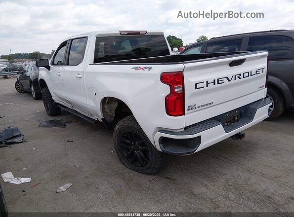 3GCPYEEK0KG205363 2019 CHEVROLET SILVERADO White Задня ліва чверть